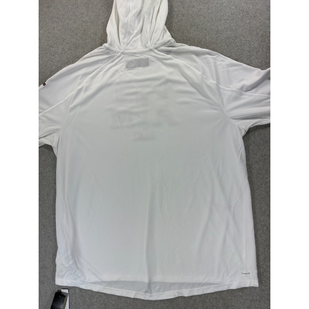 NWT Texas A&M Aggies ClimaLite Performance Hoodie Pullover (Men's 2XL) White - Picture 13 of 13